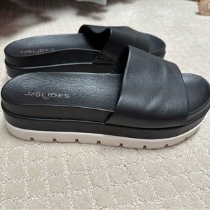 J Slides Size 10, worn once